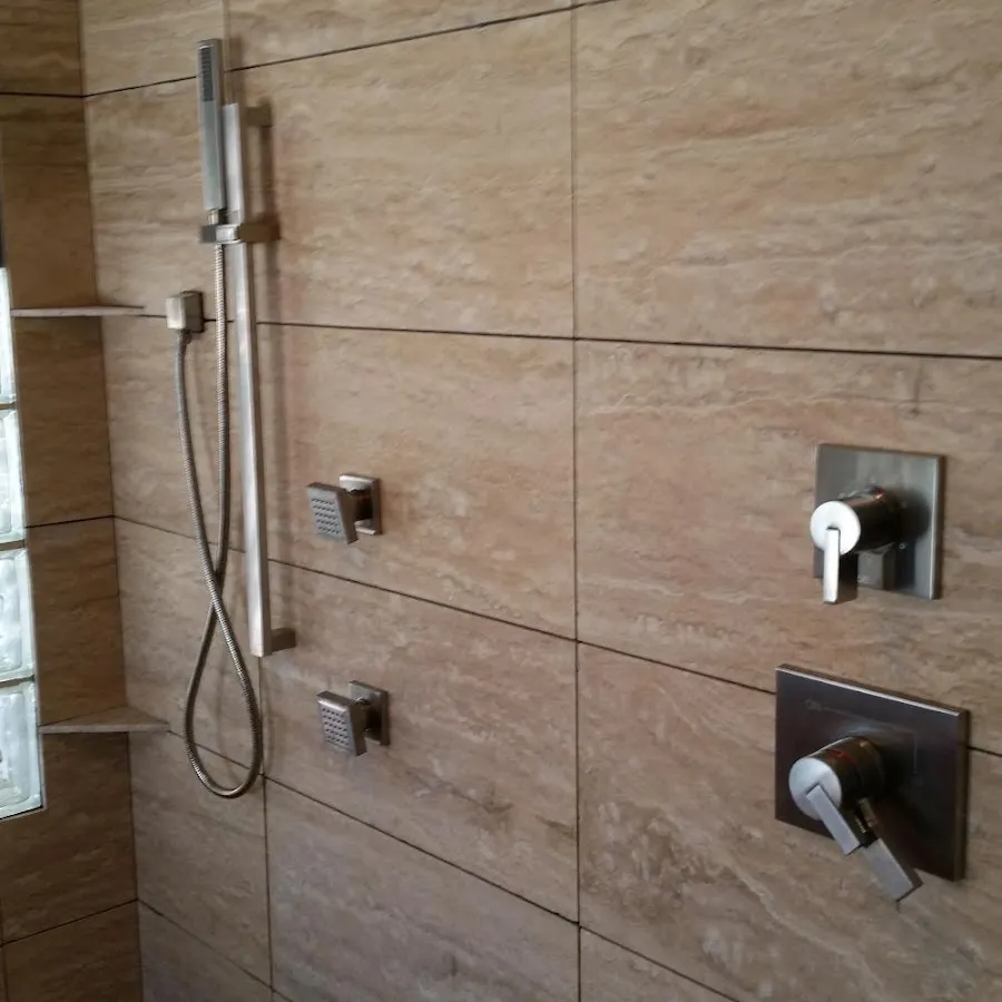 Shower fixture installation for Water Heater Installation in Houlton